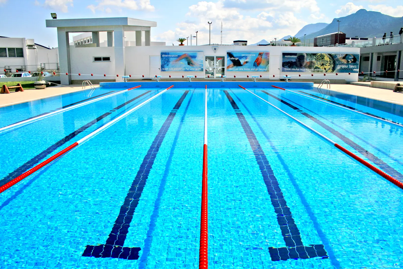 Outdoor swimming pool