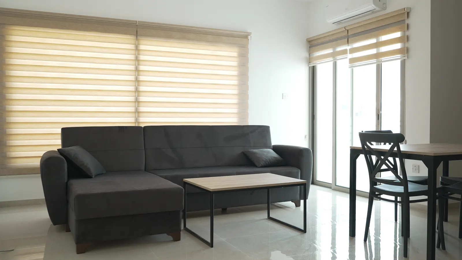 Dormitory apartment living room