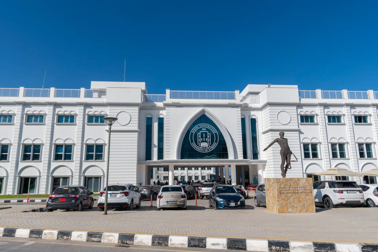 Main building entrance